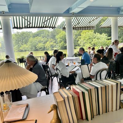 Central Park Boathouse by null