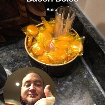 Bacon Boise - Free butterscotch hard candy in the WC! FOR FREE! - Breakfast & Brunch Near Me - Boise, Idaho Bacon Boise - Free butterscotch hard candy in the WC! FOR FREE! - Breakfast & Brunch Near Me - Boise, Idaho