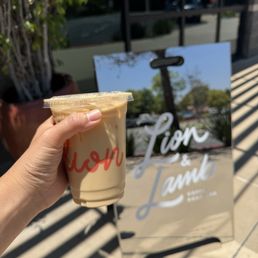 Iced latte