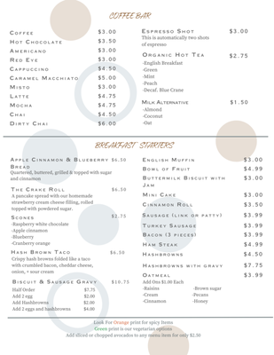 Menu photo 1 PerKup Cafe West Des Moines, IA