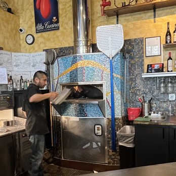 Pizzeria La Rocca - Wood fire oven caught my eye! - Pizza Near Me - Seattle, Washington