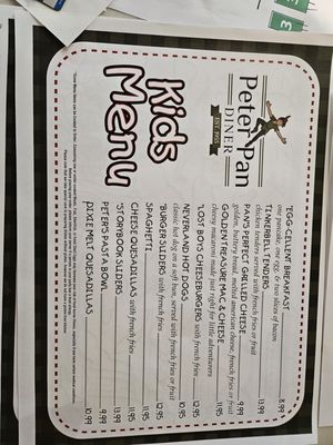 Menu photo 5 Peter Pan Diner Bay Shore, NY