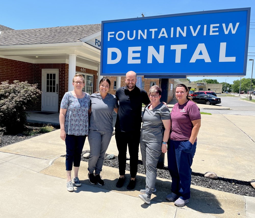 FOUNTAINVIEW DENTAL Updated October 2024 401 East Mechanic St, Harrisonville, Missouri