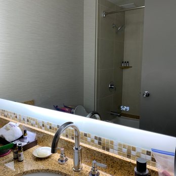 Hyatt Regency Denver Tech Center - Time on mirror set at military time - Hotels Near Me - Denver, Colorado Hyatt Regency Denver Tech Center - Time on mirror set at military time - Hotels Near Me - Denver, Colorado