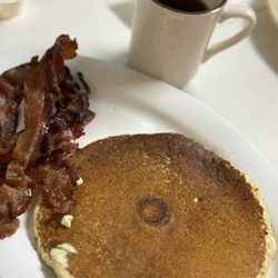 Fat Cat's Seafood Restaurant - Pancake and Bacon
