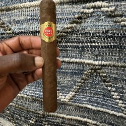 Georgetown Tobacco - Hot Cakes Cigar with a Punch cut.