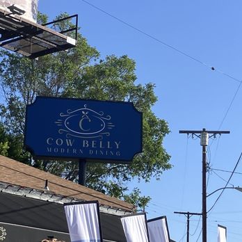 Cow Belly Modern Dining - Sign - Comfort Food Near Me - Los Angeles, California Cow Belly Modern Dining - Sign - Comfort Food Near Me - Los Angeles, California