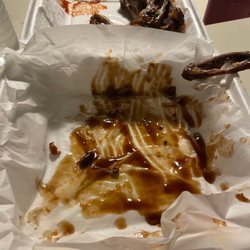 The Quarter Sports Bar & Grill - Found a lovely feller in my wing basket when I got home! Never getting my money again. Don't come unless you want an extra animal
