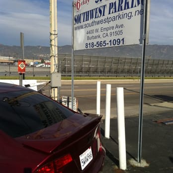 Southwest Parking - The sign at the entrance. - Parking Near Me - Burbank, California Southwest Parking - The sign at the entrance. - Parking Near Me - Burbank, California