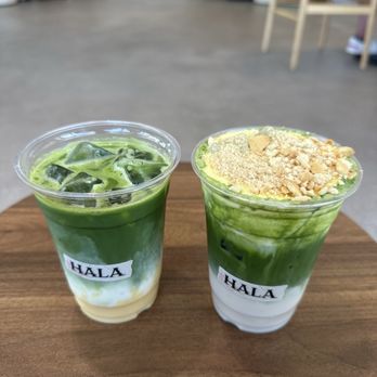 Hala Coffee - Mango Matcha and Banana Pudding Matcha Latte - Coffee Roasteries Near Me - Los Angeles, California Hala Coffee - Mango Matcha and Banana Pudding Matcha Latte - Coffee Roasteries Near Me - Los Angeles, California