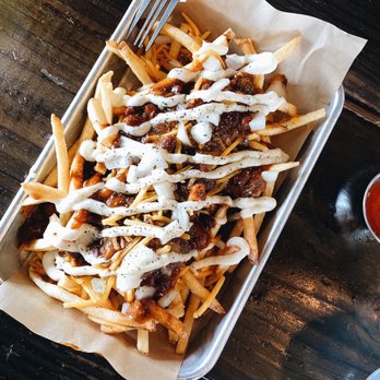 Bangers & Brews - Westside - The Chili and Cheese Fries - German Near Me - Bend, Oregon
