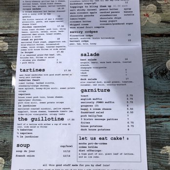 C'est La Vie Bistro - Menu - French Near Me - Northborough, Massachusetts