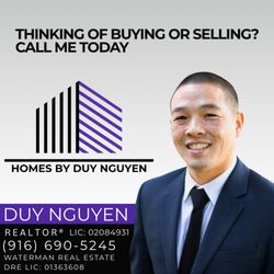 Duy Nguyen - Waterman Real Estate - Buying or selling in Sacramento? Let's connect - I will help you make the smartest move. Call/Text me today!