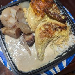 Lemon garlic chicken with potatoes and onions and hummus. Soooo Freaking Delicious! Lemon garlic chicken with potatoes and onions and hummus. Soooo Freaking Delicious!
