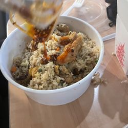 Little Petals Chinese - Spicy Crispy Chicken with Fried Rice
