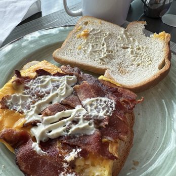 Pala - Egg, bacon and processed American cheese product - New American Near Me - Houston, Texas
