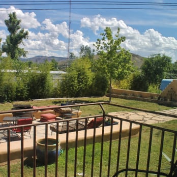 The Maverick Inn - Beautiful view of the fire~pit area, and the sky, from our balcony. - Hotels Near Me - Alpine, Texas The Maverick Inn - Beautiful view of the fire~pit area, and the sky, from our balcony. - Hotels Near Me - Alpine, Texas