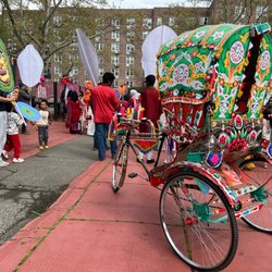 New York Pedicab Services - New York Pedicab Services participated in the Bangladesh community parade in Brooklyn.