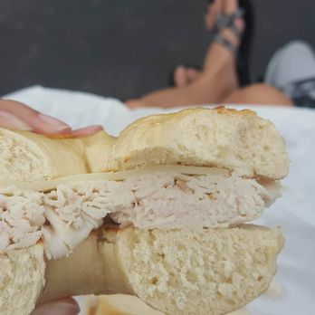 Wholy Bagel - The "kid portion" amount of turkey. - Bagels Near Me - Austin, Texas Wholy Bagel - The "kid portion" amount of turkey. - Bagels Near Me - Austin, Texas