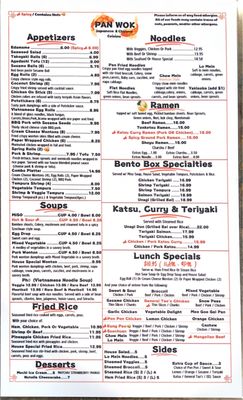 Menu photo 4 Pan Wok Salt Lake City, UT Menu photo 4 Pan Wok Salt Lake City, UT