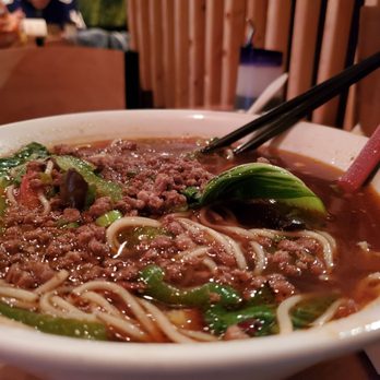 Momo Ramen - Gya-Thuk! This is from the Taste of Tabet portion of the menu. This super hearty, nice and spicy soup is perfect - Ramen Near Me - Brooklyn, New York