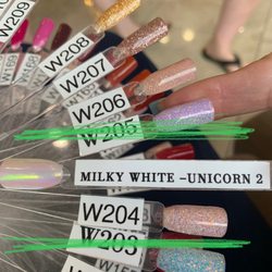 Palace Nails Bar - Colors used plus Unicorn2 Chrome