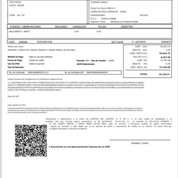 Mex - These photos merely depict a fraction of the total cost paid, a staggering $5002. - Car Rental Near Me - Guadalajara, JAL
