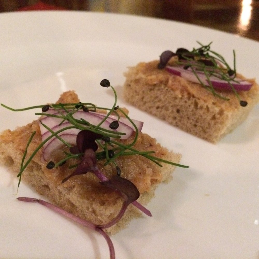 Art&Food Had - Amuse Bouche - not really sure what it was but I could eat a 100 of these! - Art Galleries Near Me - Prague, Puerto Rico