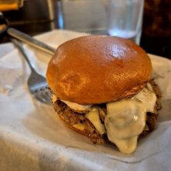 The Gnarly Heifer - Shroomilicious burger