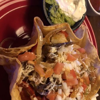 La Palmera Family Mexican Restaurant - Steak Deluxe Taco Saladsalad - Mexican Near Me - Everett, Washington