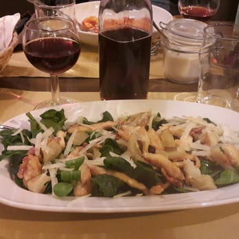 Passaparola - Insaladino di pollo al limone con panalette pecorini valeriana spinaci frechi candi - you should try - Italian Near Me - Forlì, FC