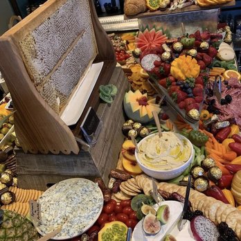 Oakford Gourmet Selections - Adding a frame of honeycomb just ups that wow factor! - Caterers Near Me