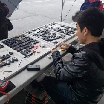 Monkey Keys Locksmith Services - Checking a customer's remote at our Spring Valley Swap Meet location in space 1020. - Keys & Locksmiths Near Me - Spring Valley, California Monkey Keys Locksmith Services - Checking a customer's remote at our Spring Valley Swap Meet location in space 1020. - Keys & Locksmiths Near Me - Spring Valley, California