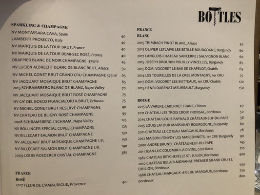 Menu photo 6 The Saint Saint Helena, CA