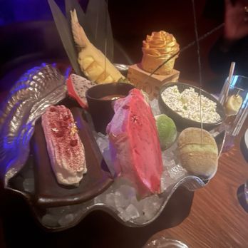 Queen Miami Beach - The dessert platter is worth every dollar... great for any occasion we ate EVERYTHING!! - Japanese Near Me - Miami Beach, Florida