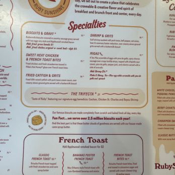 Ruby Slipper Uptown - Menu - Cafes Near Me - New Orleans, Louisiana
