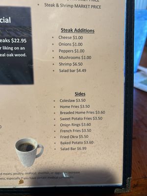 Menu photo 4 Cypress Inn Restaurant Cross City, FL