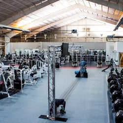Over 150 pieces of equipment.