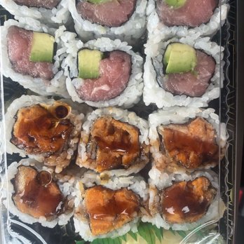 Yuki Hana Sushi - Sweet potato roll and tuna avocado - Japanese Near Me - Madison, New Jersey Yuki Hana Sushi - Sweet potato roll and tuna avocado - Japanese Near Me - Madison, New Jersey