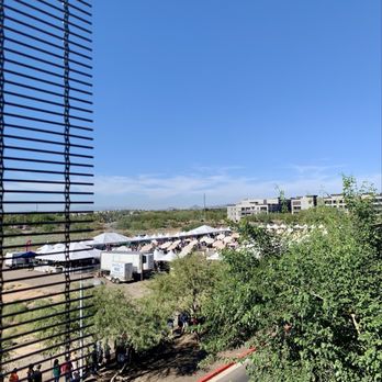 High Street - View of Farmers Market & Event grounds from 3rd level of parking garage - Shopping Centers Near Me - Phoenix, Arizona High Street - View of Farmers Market & Event grounds from 3rd level of parking garage - Shopping Centers Near Me - Phoenix, Arizona