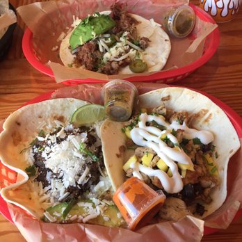 Torchy's Tacos - Democrat on top, crossroads on the right, brushfire on the left. Yum! - Tex-Mex Near Me - Katy, Texas Torchy's Tacos - Democrat on top, crossroads on the right, brushfire on the left. Yum! - Tex-Mex Near Me - Katy, Texas