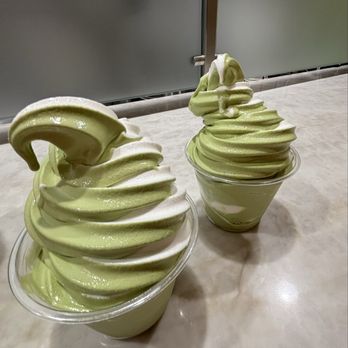 Junbi - Vanilla Matcha Soft Serve - Coffee & Tea Near Me - Garden Grove, California