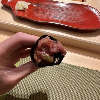 Wataru - Bluefin collar hand roll - IG @bougiefoodieboi - Sushi Bars Near Me - Seattle, Washington Wataru - Bluefin collar hand roll - IG @bougiefoodieboi - Sushi Bars Near Me - Seattle, Washington
