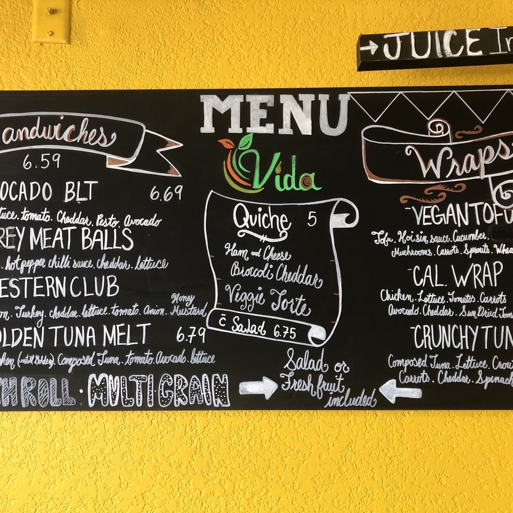 Vida Juice - Food menu - Desserts Near Me - Long Beach, California Vida Juice - Food menu - Desserts Near Me - Long Beach, California