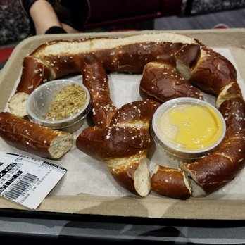AMC Royale 6 - Bavarian Style Soft Pretzel $9 - Cinema Near Me - Norwalk, Connecticut