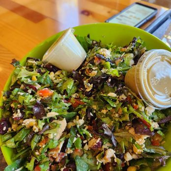 Cheffie's Cafe - a salad in a green bowl - Sandwiches Near Me - Memphis, Tennessee