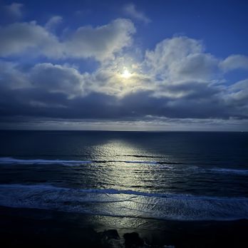 Fort Funston - Same early morning moonset over the Pacific - Parks Near Me - San Francisco, California Fort Funston - Same early morning moonset over the Pacific - Parks Near Me - San Francisco, California