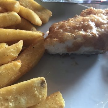 The Coastguard Restaurant - Fish and chips - nice thick cod! - British Near Me - Dover, KEN
