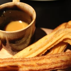 Chocolate Taperia - Churros & Dessert bar - Churros with caramel dipping sauce