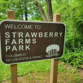 Strawberry Farms Park - Signage - Parks Near Me - Columbus, Ohio
